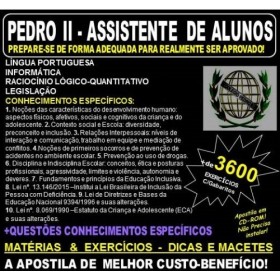 Apostila Assistente De Alunos Pedro Ii 2017 Apostila Pedro Ii Analista De Tecnologia Da Informacao Teoria 9 800 Exercicios Concurso 2017 Editora Multimidia